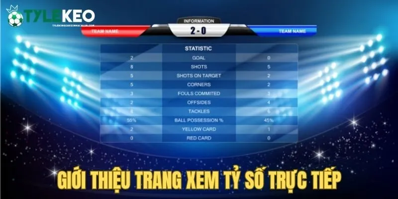 Tổng quan tỷ số trực tiếp tại Tỷ Lệ Bóng Đá Kèo Nhà Cái